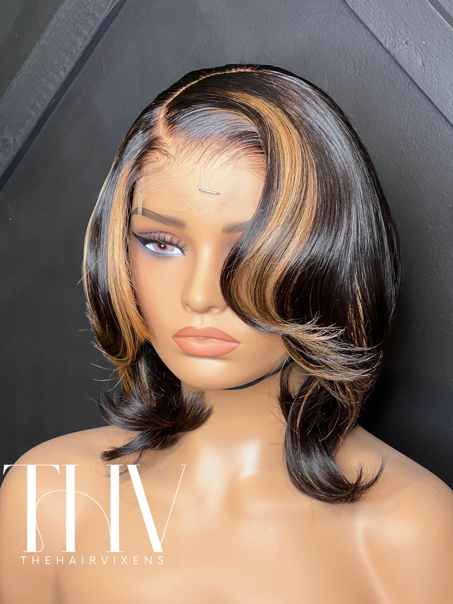 Highlighted Wig
