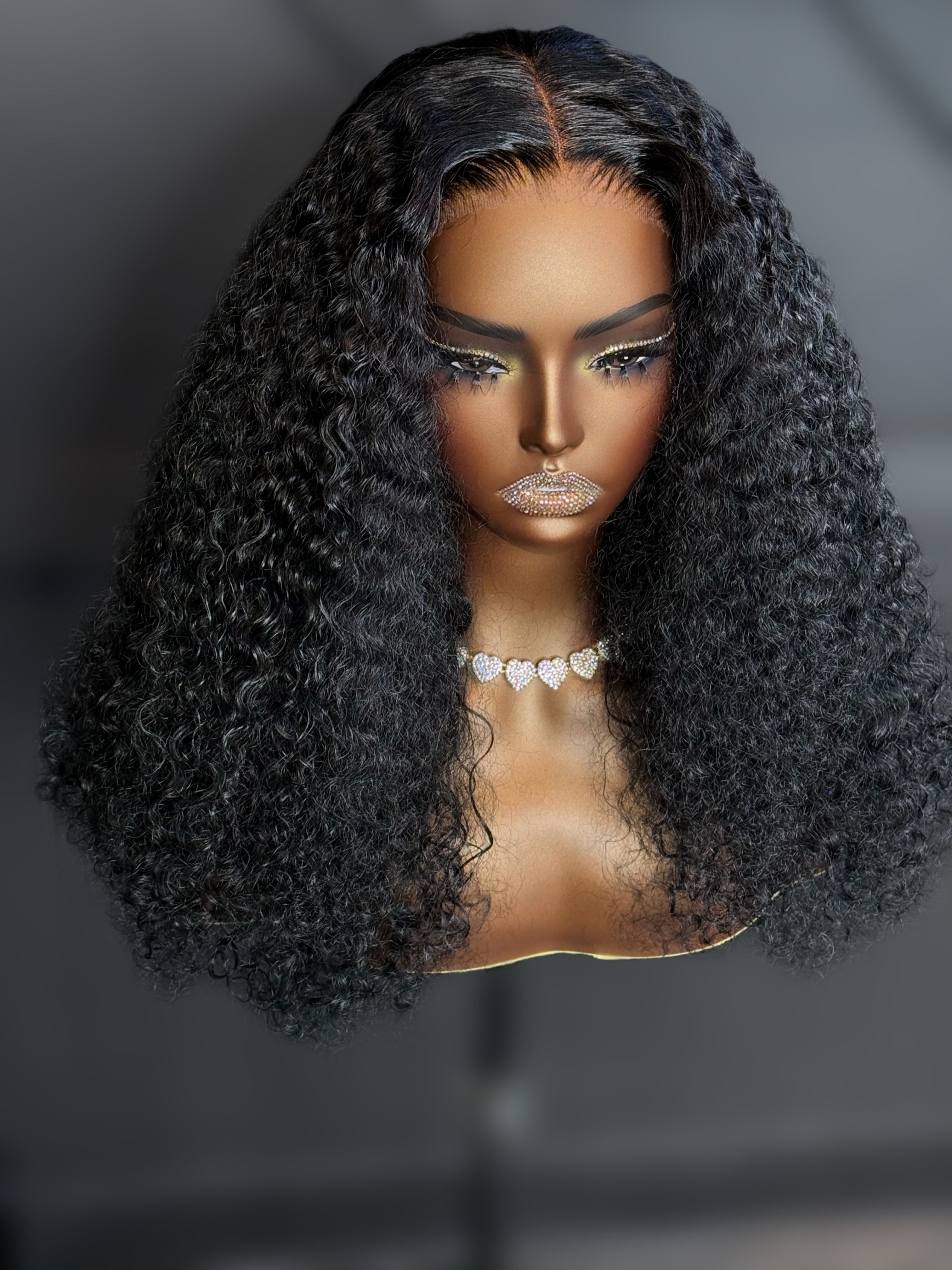 Curly Passion Closure Wig