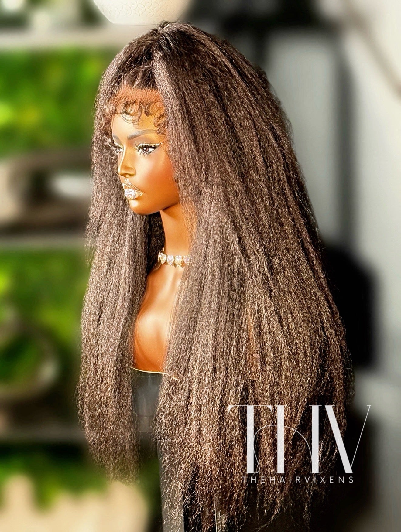 Kinky Straight Luxe Wig