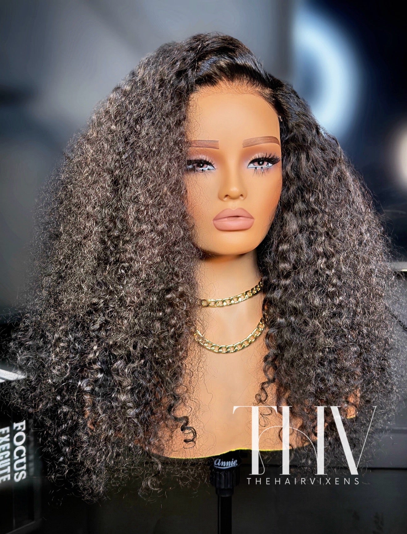 Burmese Curly Lue Wig