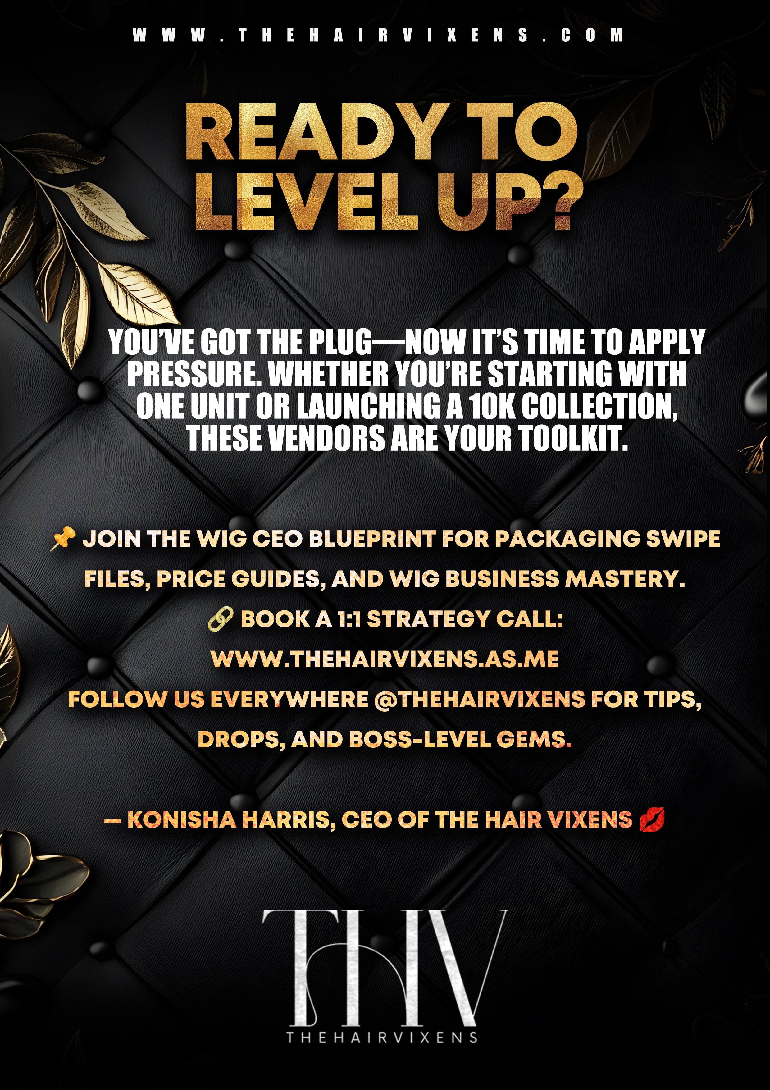 The Hair Vixens Vendor Playbook