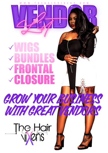 THE HAIR VIXENS HAIR/ WIG VENDOR LIST