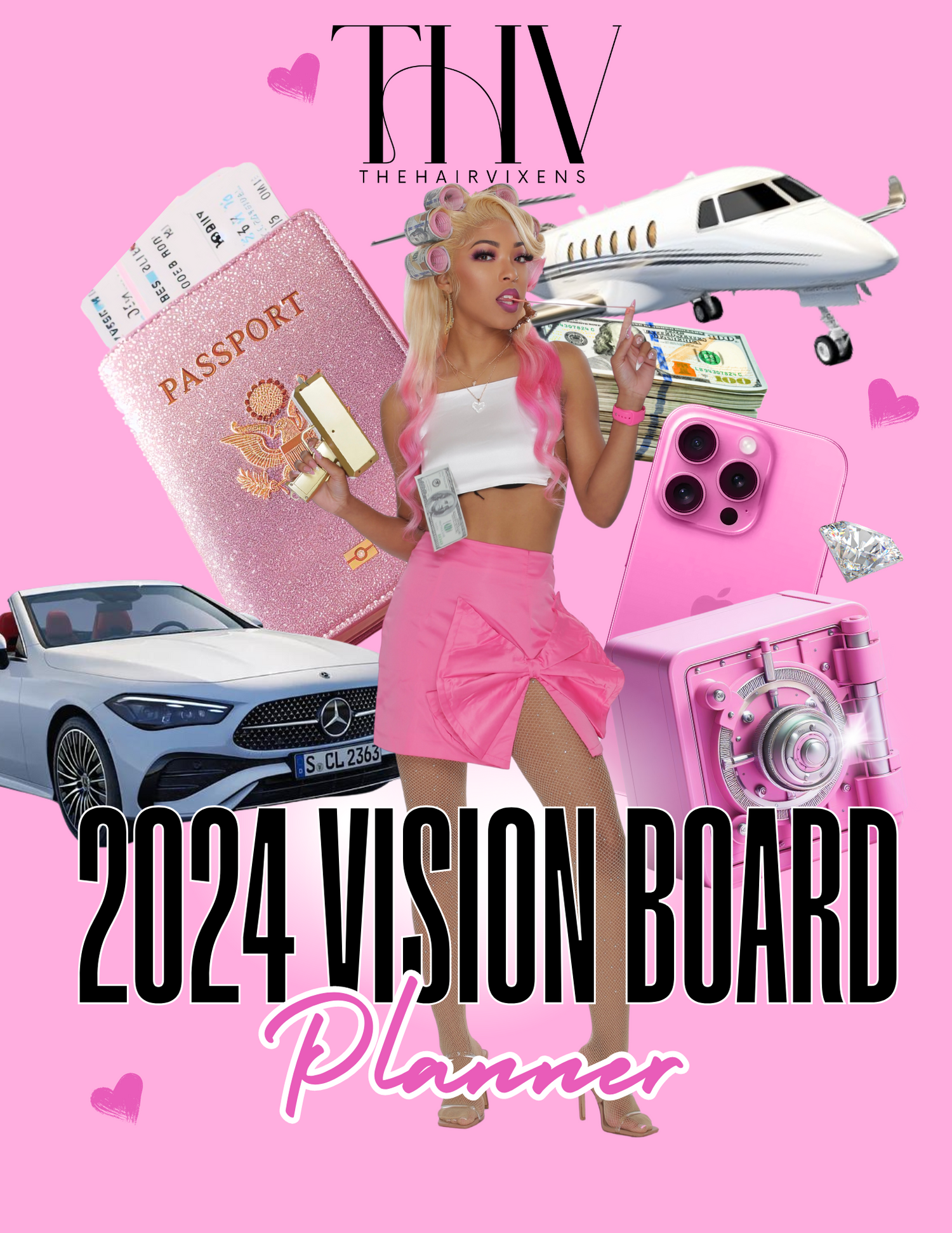 2024 Vision Board Planner