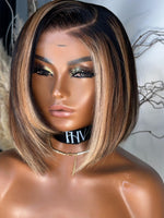 Sassy Highlight closure Wig - The Hair Vixens