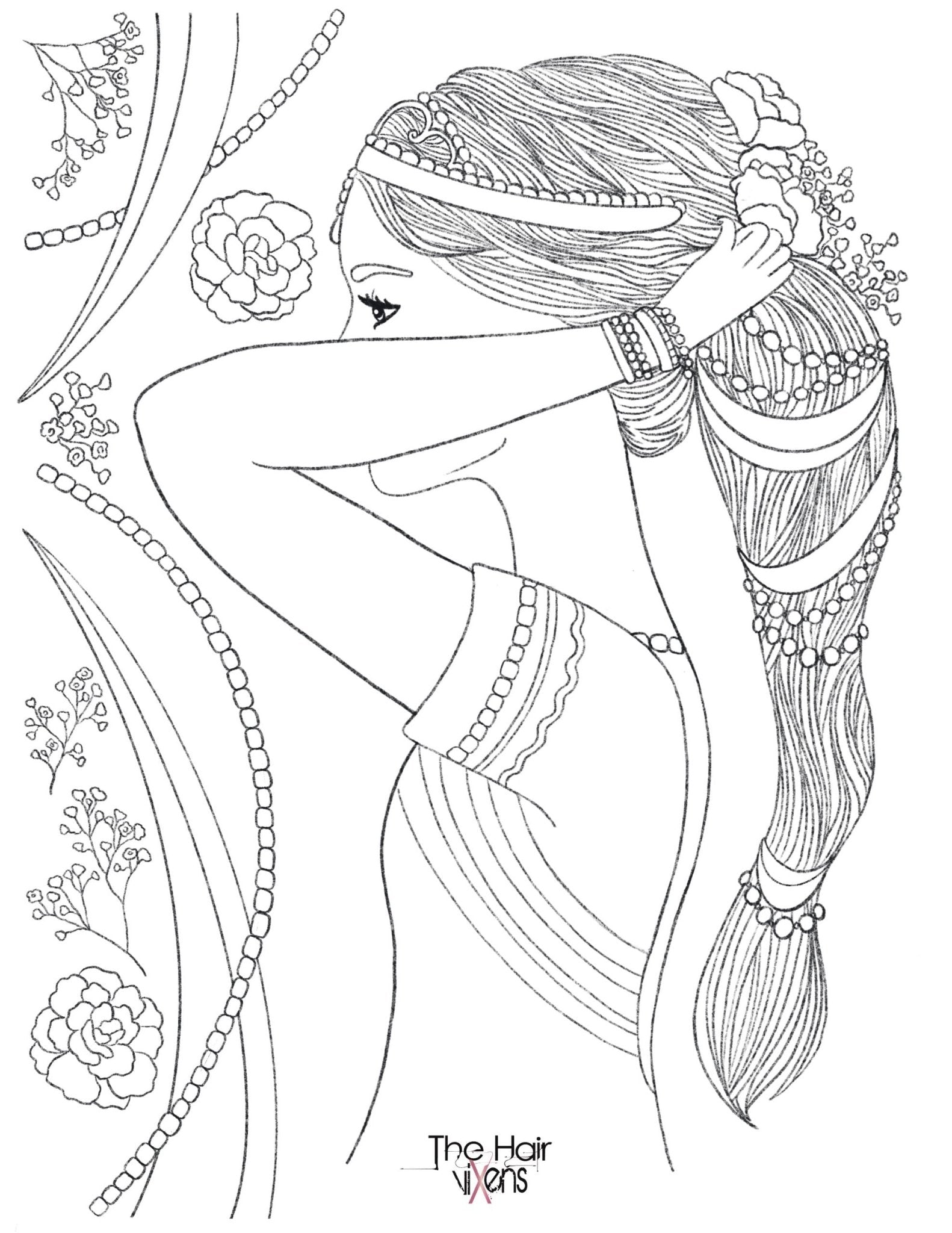 Women of the World Coloring and Activity Book (Printable) - The Hair Vixens